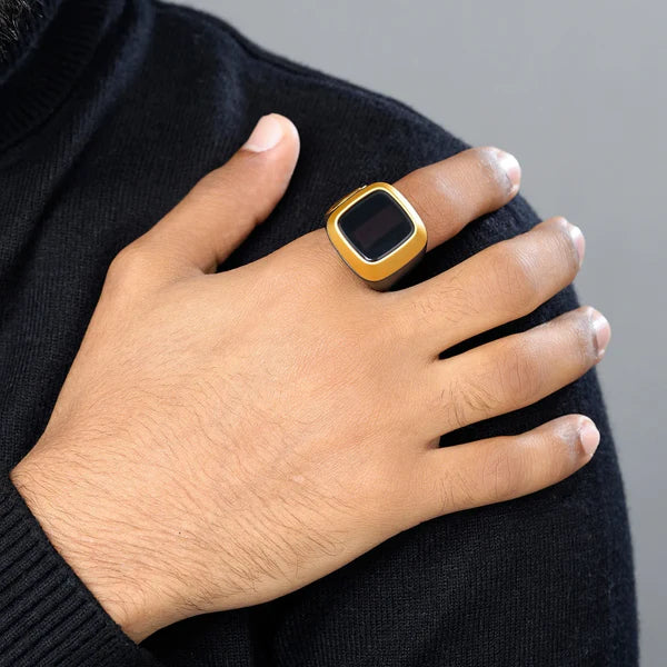 Zikr Ring Smart Time Vibration Reminder