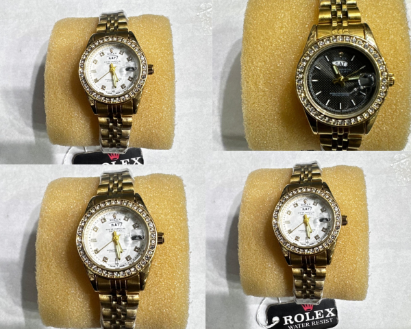 Rolex Date Working Stainless Steel Chain