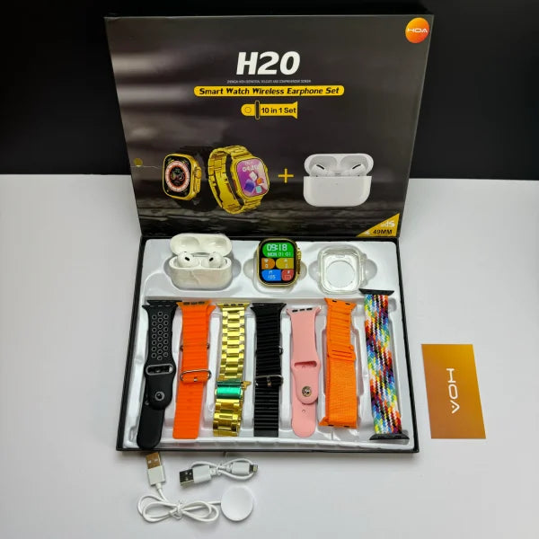 H20 Ultra Smartwatch 10 In 1