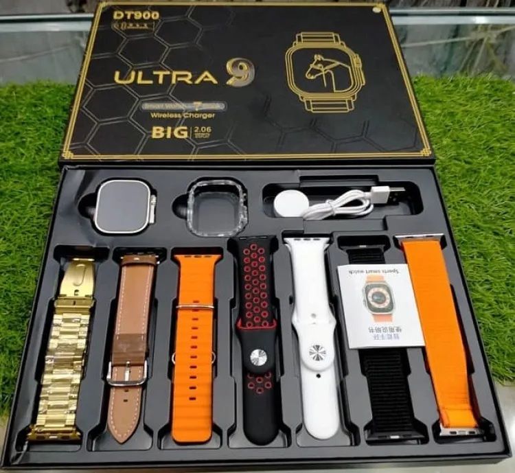 DT900 Ultra 9 Smart Watch 7 in 1