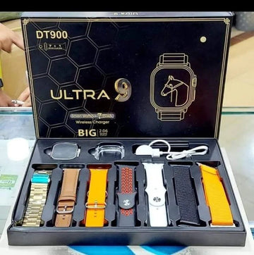 DT900 Ultra 9 Smart Watch 7 in 1